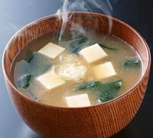 Мисо с тофу Японская еда в период Мэйдзи